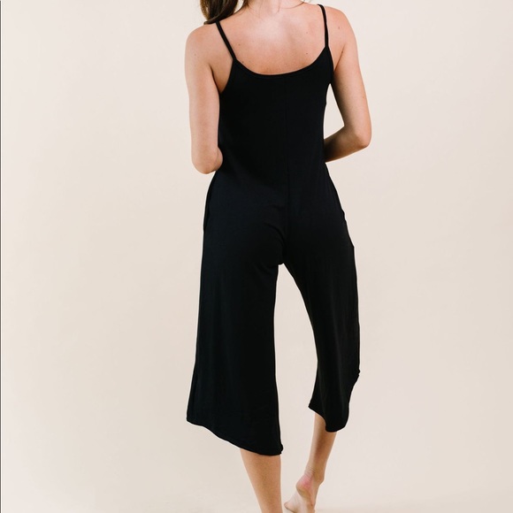 Good Better Best Cropped Wide Leg Tank Jumpsuit - Picture 7 of 9